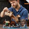 LEGO Idee Wikingerdorf Spielzeug Geschenk Geburtstagsblock Weihnachten Männer Frauen Interieur Stilvoll 21343