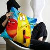 Funny L-Larva Cartoon Personalized picture text home decorative pillows Household Gifts 45x45cm