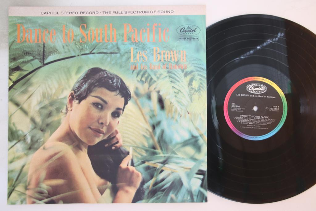 LP Record LES BROWN - Dance To South Pacific ED2604131 CAPITOL 1985 UK Jazz Used