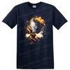 Rhinoceros Graphic T Shirt Fierce Animal Design Wild Nature Tee