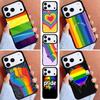 LGBT PRIDE GAY Funda Phone Case for iPhone 17ProMax 12 13 14 15 16e 17 Pro Max Plus Air Cover