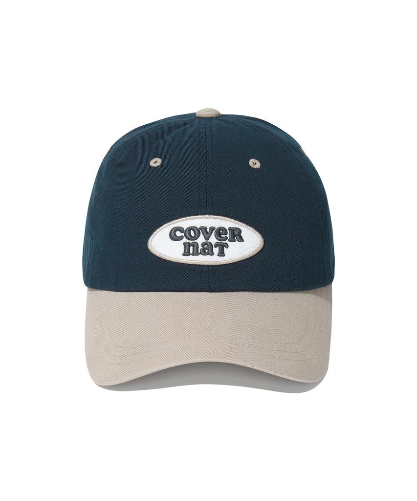 COVERNAT WOMAN Clover Heart Cooper Logo Wappen Ball Cap Navy