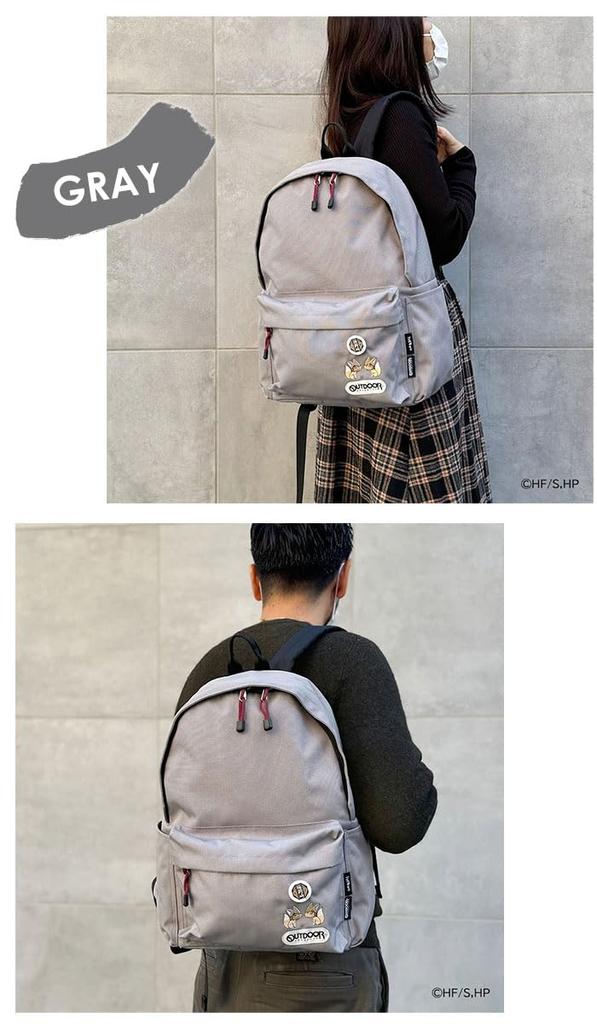 [Outdoor Products] Haikyuu Collaboration Backpack A4 ODHQ04 [12] Inarizaki High School (Gray)