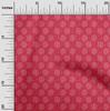 oneOone Cotton Flex Fabric Spiral Block Print Sewing Fabric BTY 40 Inch Wide