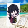 1pc Tomioka Giyuu4 Beach Towel, Beach and Seaside Swimming Pool Equipment, Fashion Pattern, Rectangular, Travel Essentials