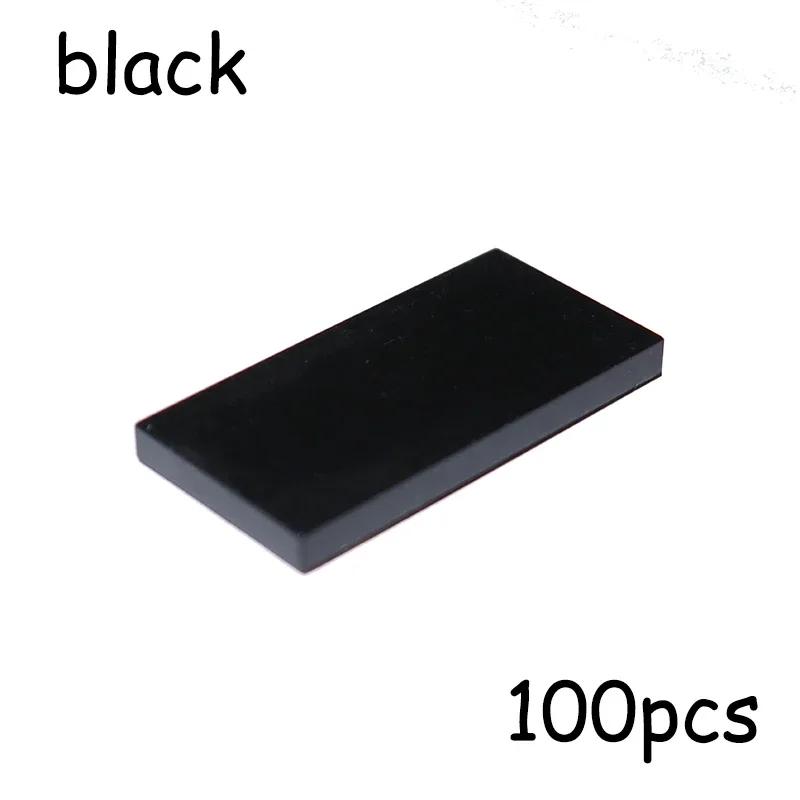 100 DB MOC Összeszerelhető Alkatrész 87079 Méretű Sima Csempe Sima 2*4 Építőkockák DIY Oktatási Kreatív Játék 2x4 Kockák