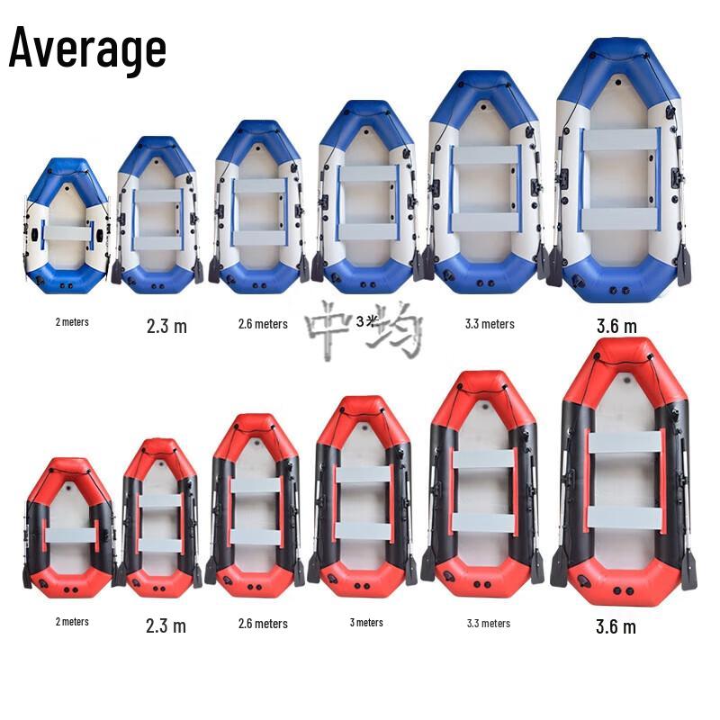 Zhongjun Inflatable Fishing Dinghy Set with 6HP Outboard Motor