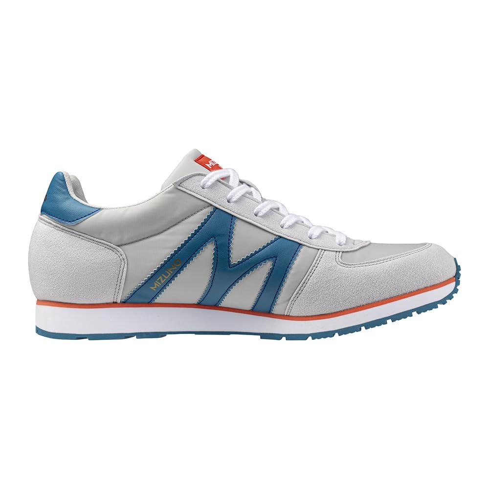 Mizuno MR1 Light Gray x Blue x Size for and Casual Fashion Sneakers, Coral, 27.0 cm, 2E, Commuting, School, Lifestyle,