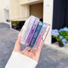 KEYSION Fashion Laser Gradient Colorful Phone Case for Redmi 13 12 5G Soft TPU+PC Shockproof Back Cover for Xiaomi POCO M6