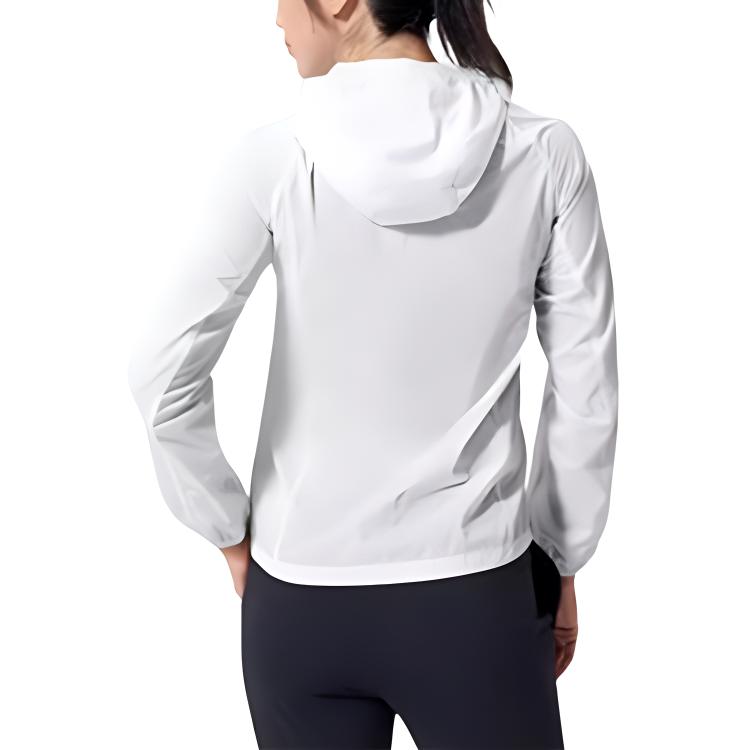 Li-Ning Urban Outdoor Serie Einfarbiges Design mit Reißverschlusskapuze Ultraleicht Atmungsaktiv Schnelltrocknend Wasserdicht Winddicht Sonnenschutzjacke YFDT141-1