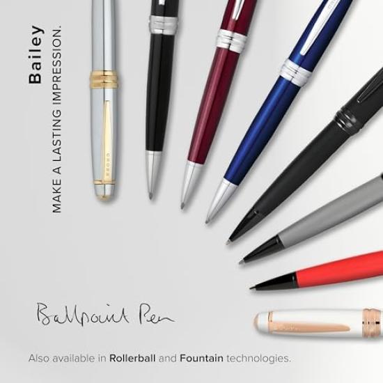 CROSS Bailey Black Ballpoint Pen Medium AT0452-7