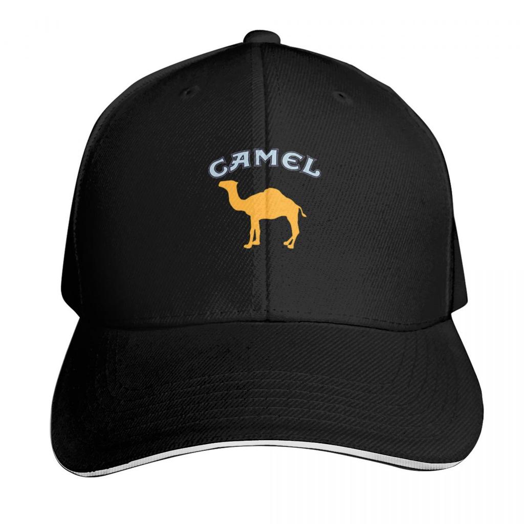 Camel Cigarettes Logo Essential Baseball Cap Six Panel Structured Crown Sun Protection Upf 50 Breathable Mesh Back