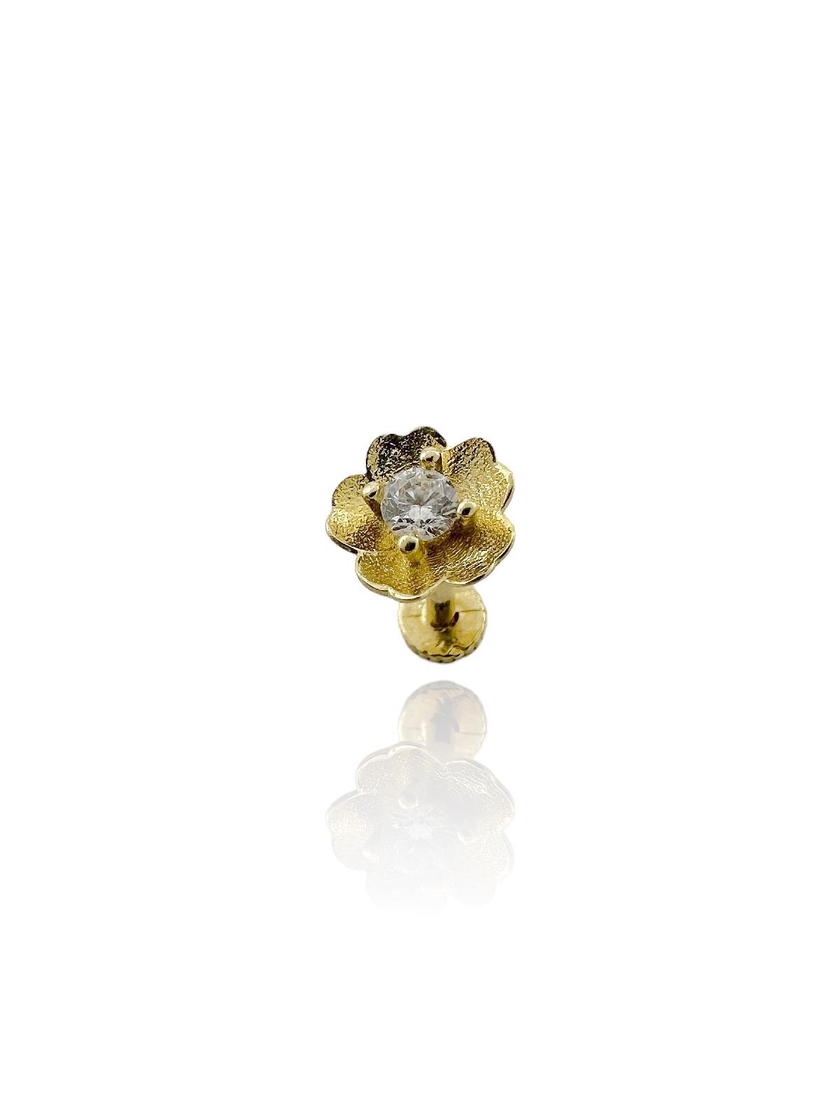

Серьга Rose Tragus, золото 14 карат