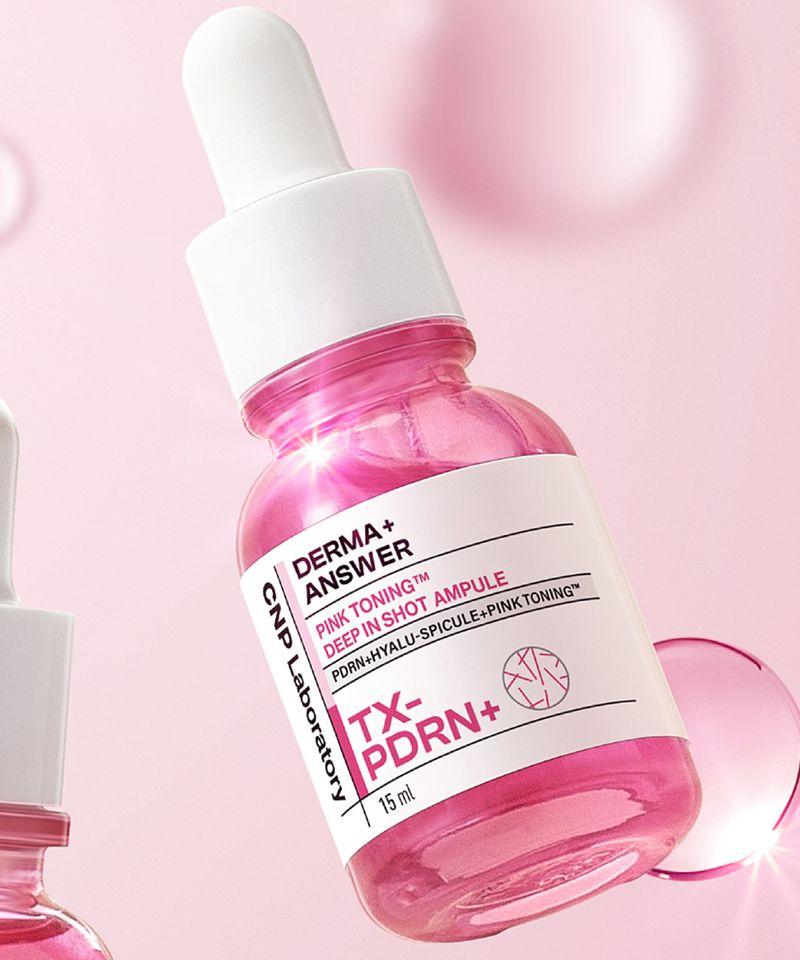 CNP Derma Answer Pink Toning Deep In Shot Ampulle 15ML