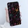 Para Realme C61 C63 Funda de Teléfono Diseño de Niña con Flores Silicona Suave TPU Carcasa Trasera para Realme Narzo N63 C 63 Fundas RealmeC61