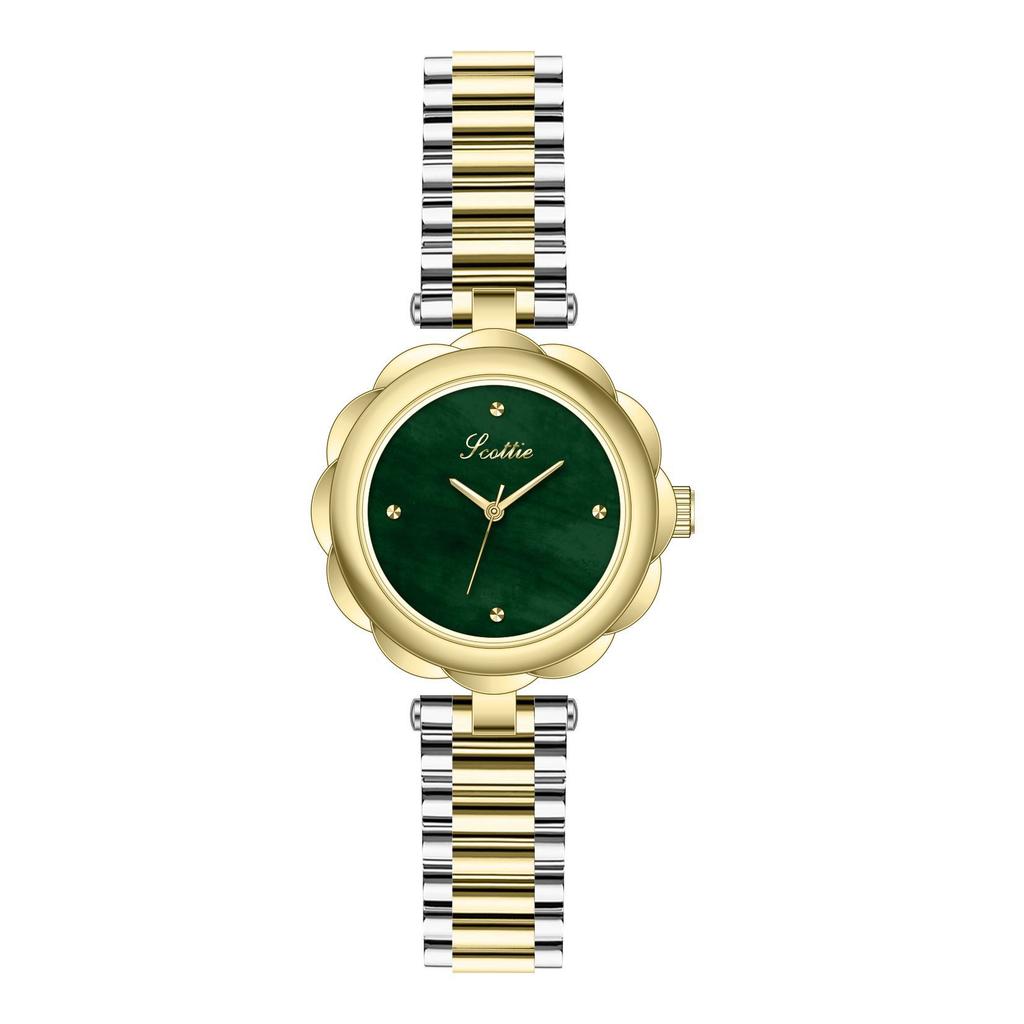 Flower Steel Belt Versatile Women'S Watch Fashion Small Temperament Bracelet Women'S Waterproof Quartz Watch