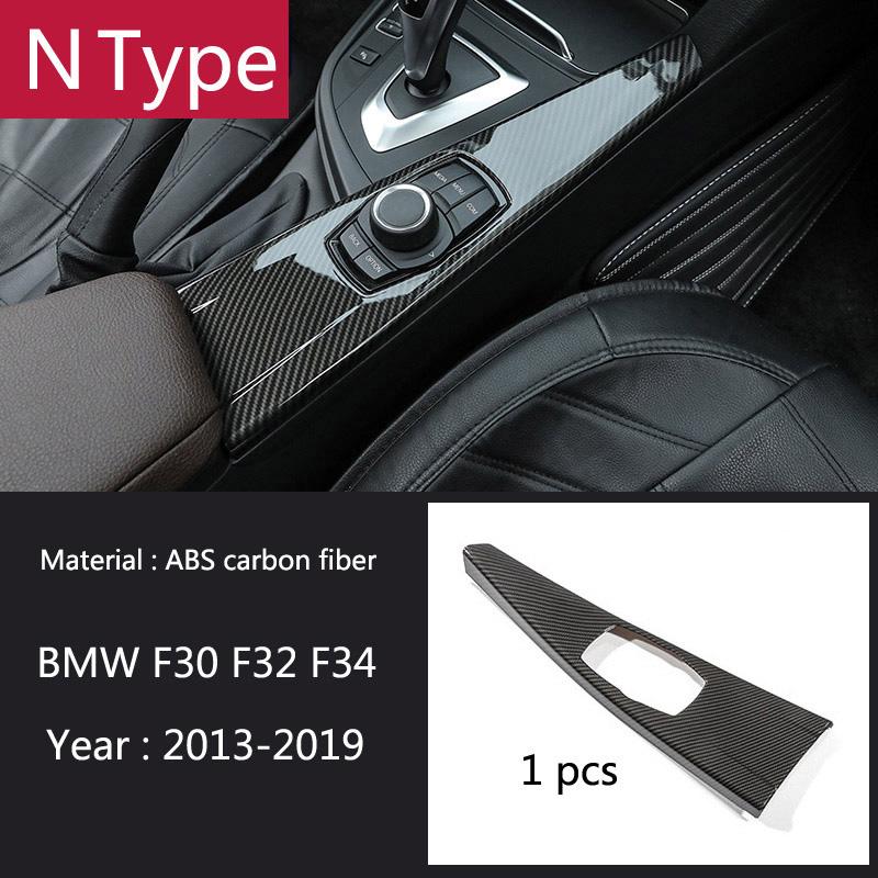 Car Inner Center Console Gear Shift Box Sequins Cover Trim Strips Sticker covers For BMW 3 4 Series 3GT F30 F31 F32 F33 F34 F36