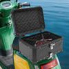 65L Motorcycle Case, Load 10kg, Lockable Storage Tail Box for Cruiser Sport Bike Touring, Universal Mount with Easy Installation