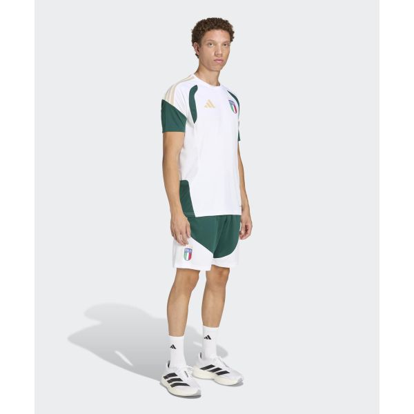 adidas Italy 26 Tiro Jersey White Men Tops JZ9375