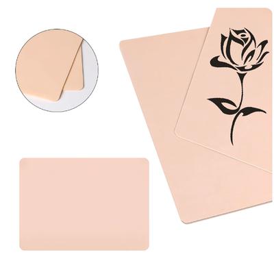 Tattoo Practice Skin Silicone Fake Skin Double-Sided For Permanent Makeup Training Supply Tattoo Accessory