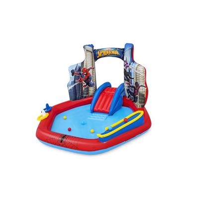 Piscina para niños Bestway Parque de juegos Spiderman 211 x 206 x 127 cm