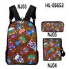 Trendy Popular Tribal patterns 3D Print 3pcs/Set pupil School Bags Laptop Daypack Backpack Inclined shoulder bag Pencil Case