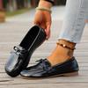 Lazy Single Shoes Women's Bow Soft-soled Shoes 2025 Autumn New Flat Casual Shoes