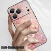 For iPhone 17 Pro Max Case Dream Butterfly Floral Pattern Soft Silicone Lanyard Cover For iPhone 16 Pro Max Cover iPhone 15 14 13 12 11 16E
