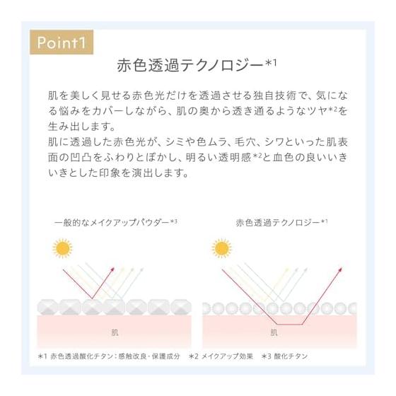 Natura Glace Airy Smooth Powder Foundation PB Pinkish Natural Skin Tone SPF50+ PA++++ Soap-off Plant-based Skin Care Ingredients Organic