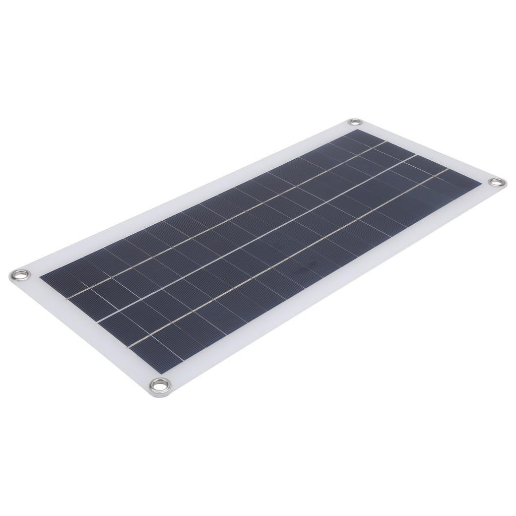 10W Polycrystalline Silicon Solar Panel Dual Output for Outdoor Camping Emergency Charger