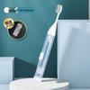 Portable All-in-One Travel Toothbrush & Toothpaste Set with Soft Bristles and Folding Design for Orthodontic Appliances