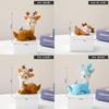 Modern Resin Deer Figurine With Elegant Design For Home Decor And Gift Giving