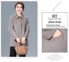 Double-Sided Cashmere Coat for Women - High-End Pure Wool Autumn & Winter Outerwear, Short Mid-Aged Women's Jacket