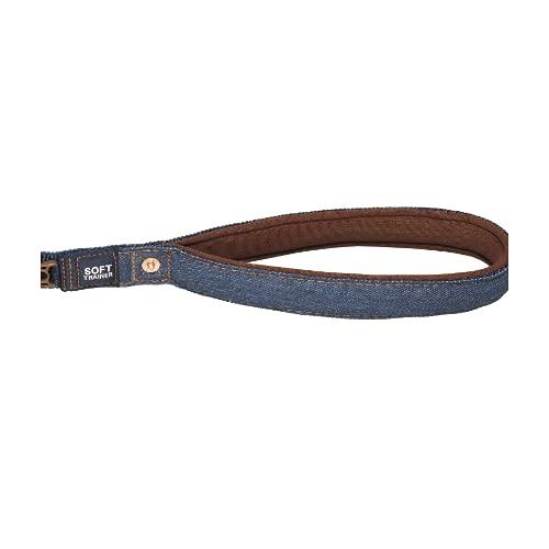 EZYDOG (Authorized Distributor) Soft Trainer Dog Leash, Denim, 120cm