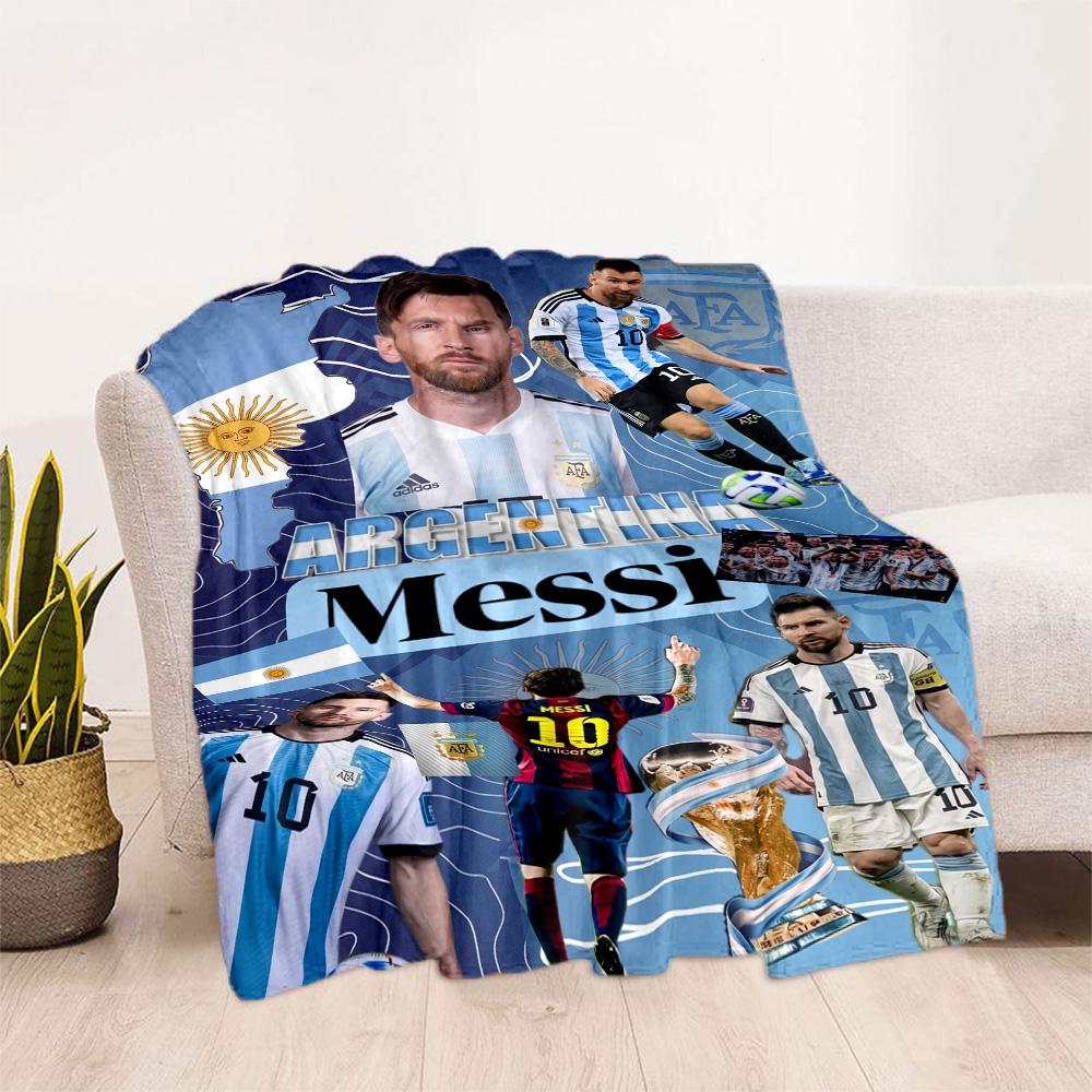 Messi 289 Blanket Ultra-Soft Perfect for Office Sofa Bed All-Season Use Modern Ideal Gift For Birthday Valentine'S Day