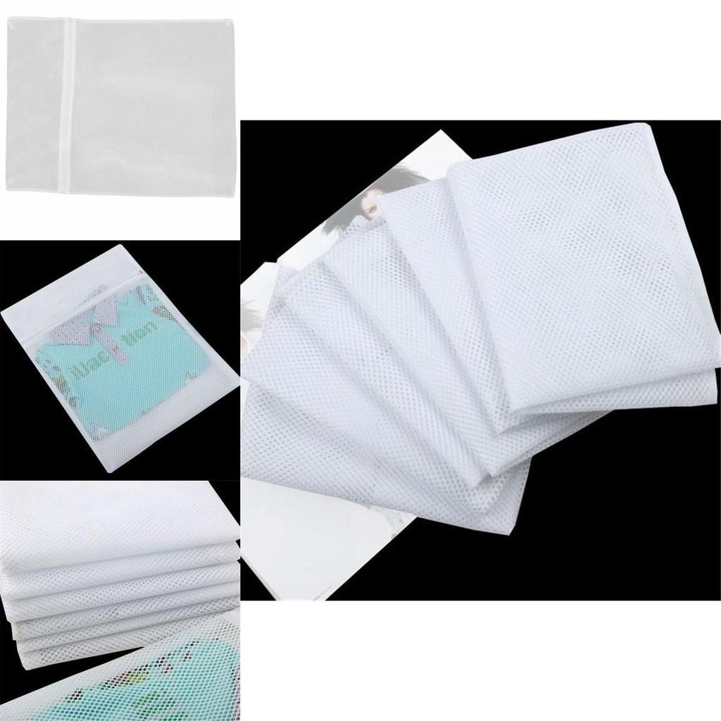 Durable Zipper Laundry Net Washing Bag For Safe Care Of Delicate Garments 50x60cm