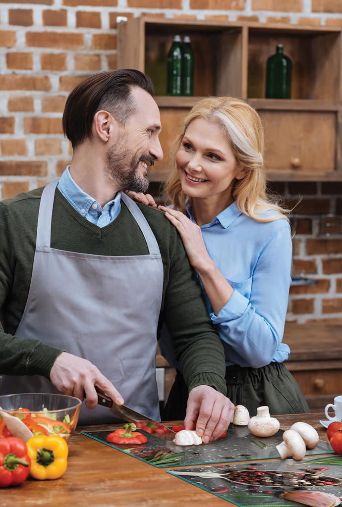 SZKLANA PŁYTA OCHRONNA NA KUCHENKĘ 90x52 PRZYPRAWY