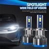 2pcs H7 Single Beam LED Headlight Bulb 150W 25000LM  LED Headlights IP68 Waterproof 6000K White for 12V Car Front Headlights