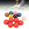 13pcs Snooker Balls Professional Standard 2.1in Diameter Replacement Resin Billiard Balls Set for Po