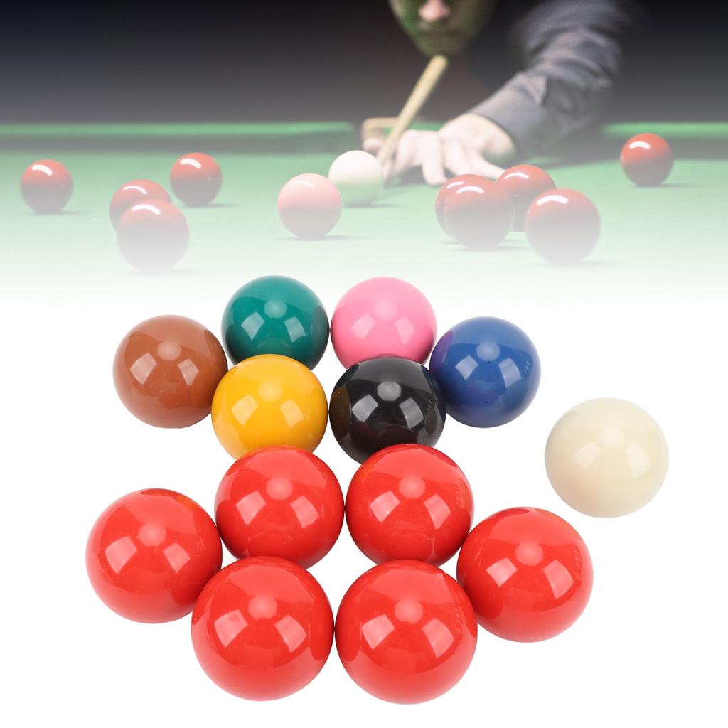 13 stücke Snooker Bälle Professional Standard 2,1 in Durchmesser Ersatz Harz Billard Kugeln Set für Po