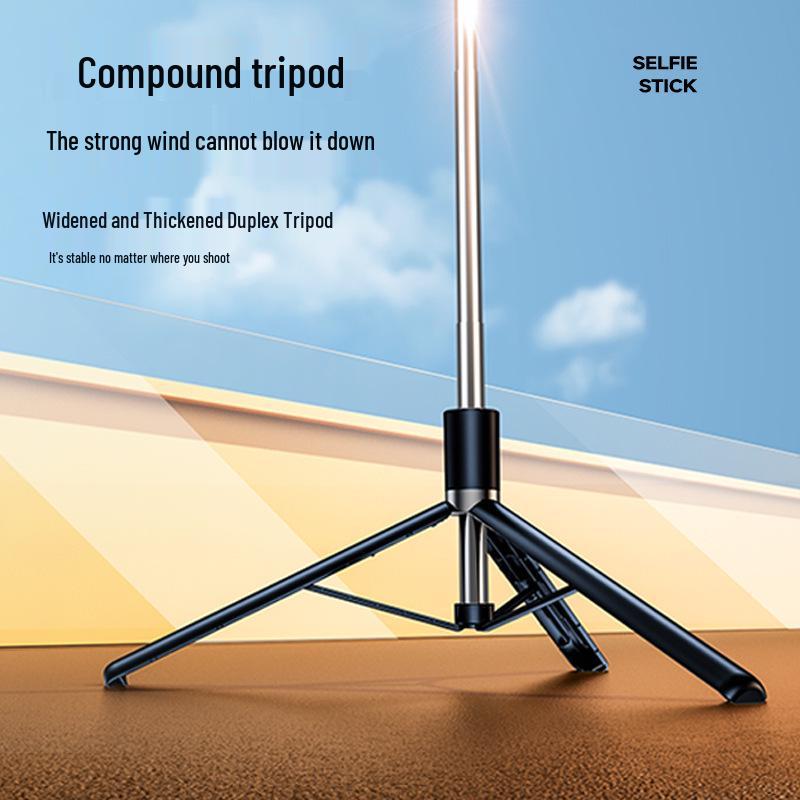 Popular Bluetooth Selfie Stick Tripod with 360° Rotation & Remote Control for Stable Video