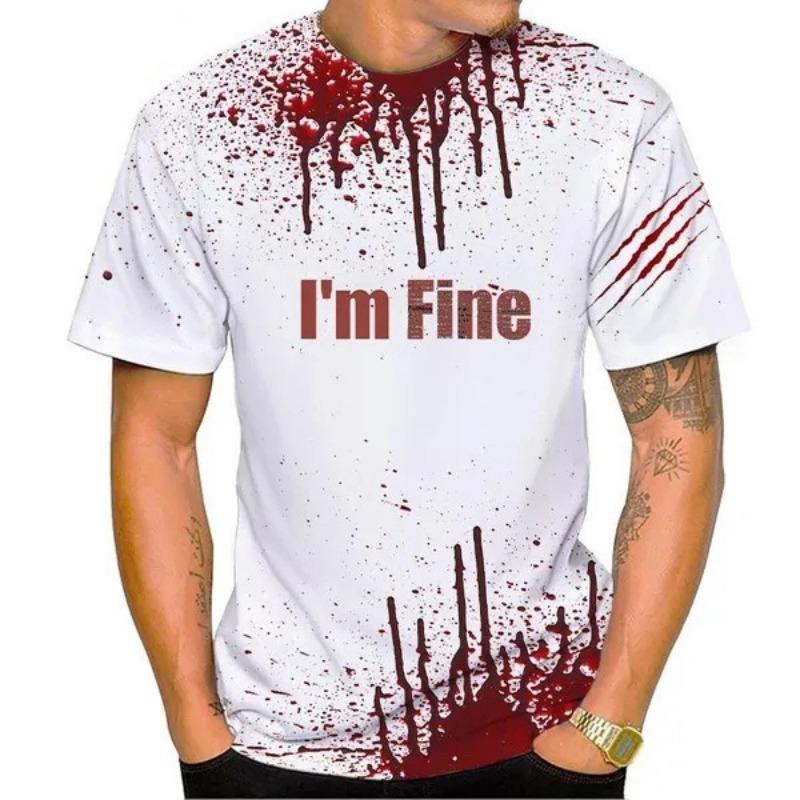 

Футболка с 3D-принтом, уличная мужская мода, Harajuku, свободный топ с круглым вырезом и короткими рукавами 6xl