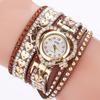 Neues Mode-Strass-Geflochtenes Seil-Armband Quarzuhr Geschenk Reloj 2026