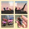Mini scuba diver figurine diving action figure aquarium decoration art fish tank creative landscaping accessories