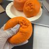 Orange Fruit Stress Relief Toy Realistic Squishy Squeeze Fidget Toy for Kids Adults Long Trip Boredom Relief