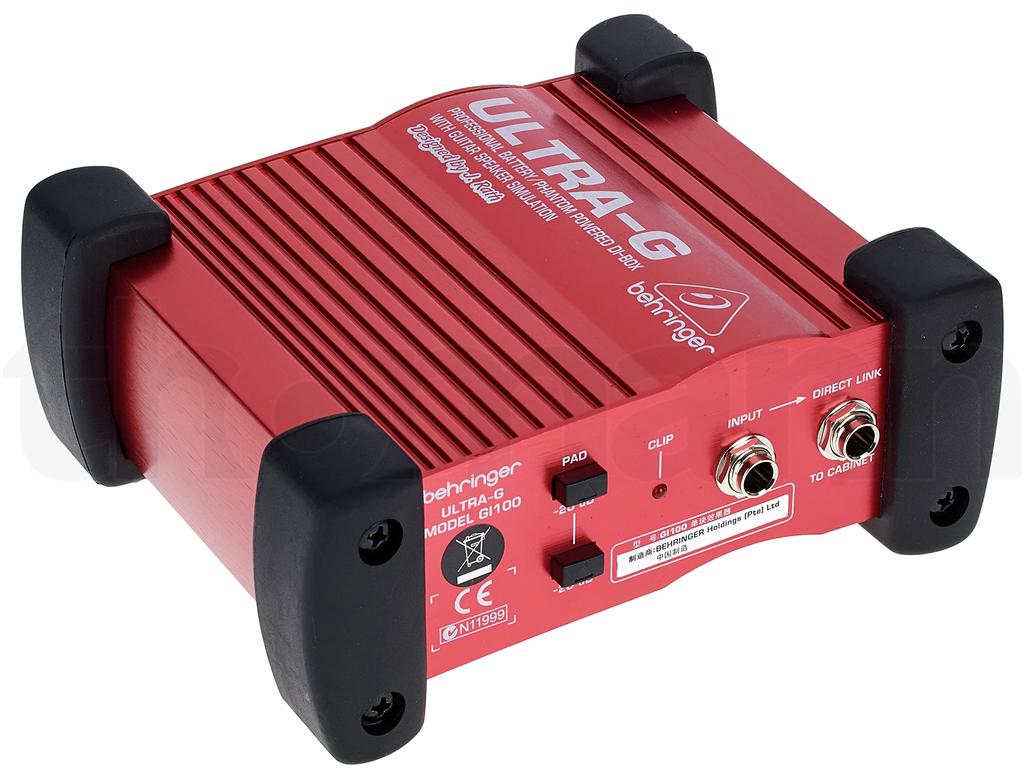 Behringer Active DI Box Red Phantom GI100