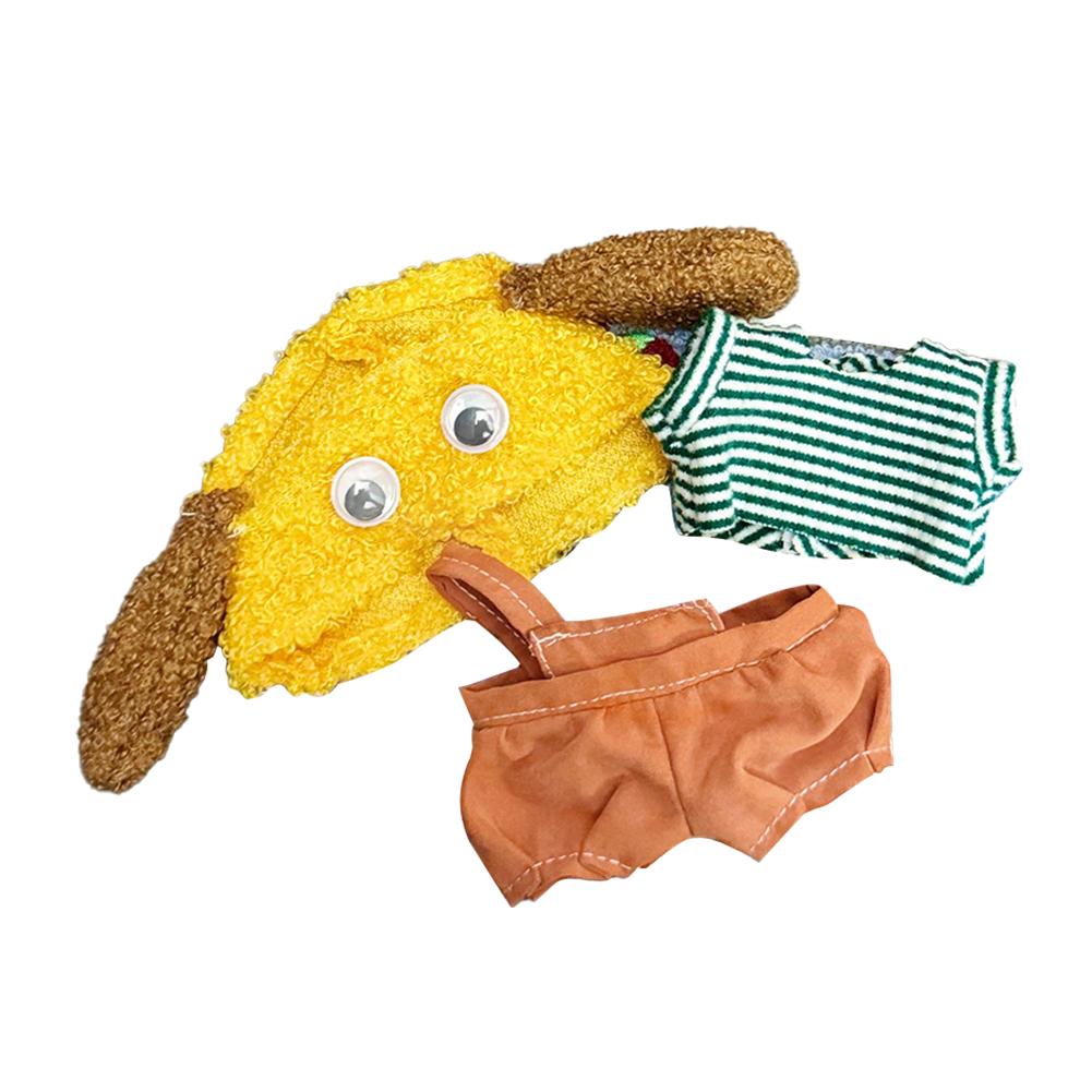 

Одежда для куклы Костюм с подтяжками Мини Милый Изысканный Брелок Одежда для куклы Куклы Декоративные Аксессуары для 17-сантиметрового Лабубу