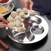 Förtjockad Dumplingsfat Rostfritt Stål Avrinningsfat med Vinägerfat För Efterrätter