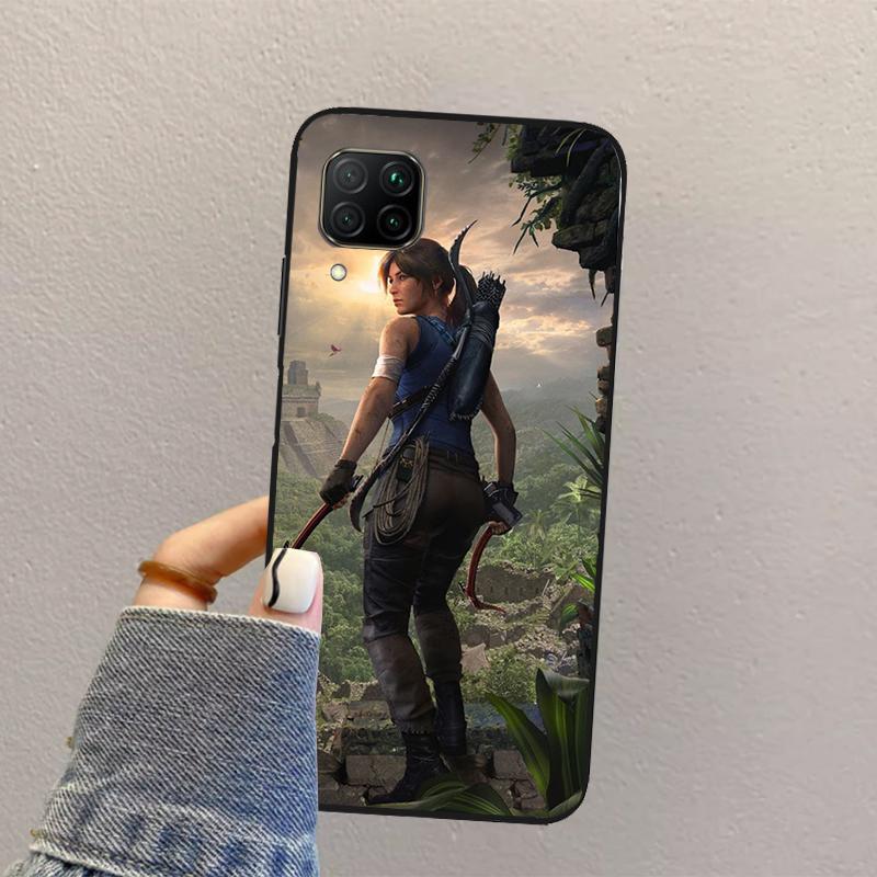 Tomb Raider For Huawei Nova 12s 12i 11i 8i 7i Y73 Y70 Y90 Y60 Y72 Y61 Y91 9 10 SE P30 Pro P40 Lite Case