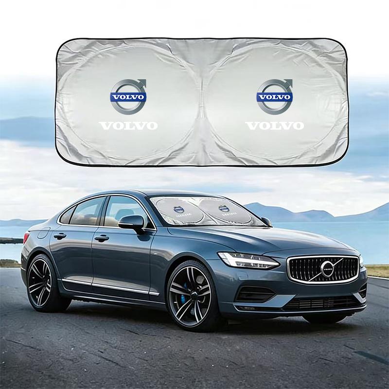 AABAS1 Car Windshield Sun Shade Visor UV Protection Shield For Volvo V60 V40 XC90 S60 C30 XC60 V50 V70 S80L XC-Classic C70 CX70 Rdesign